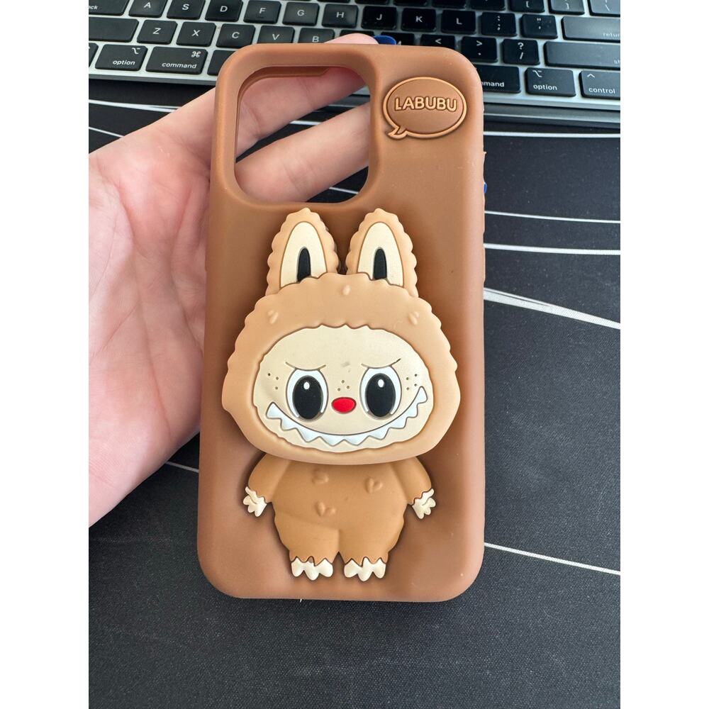 New w/o tags labubu iphone phone case 15 Pro
